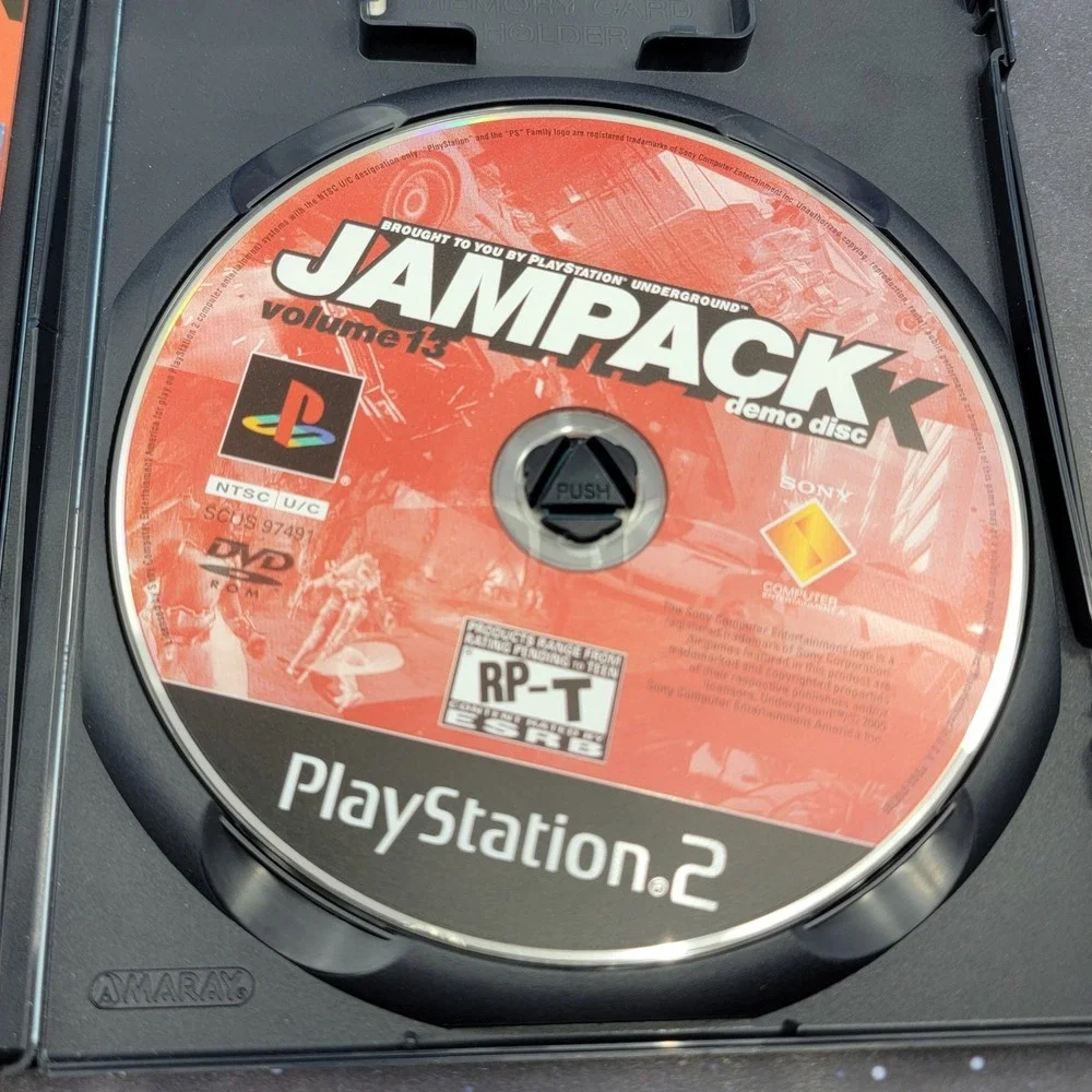 Jampack Volume 13 (Sony PlayStation 2) Video Game Demo Disc CIB